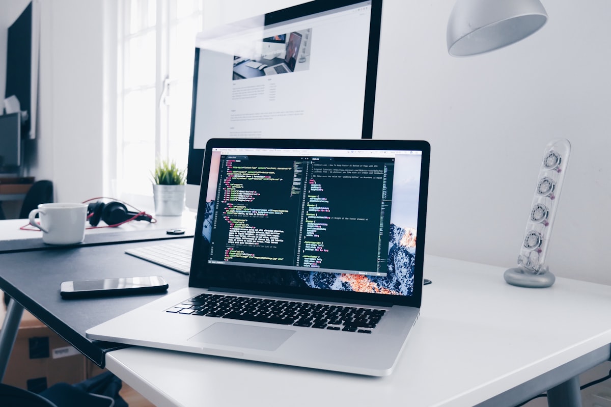 Professional technology workspace